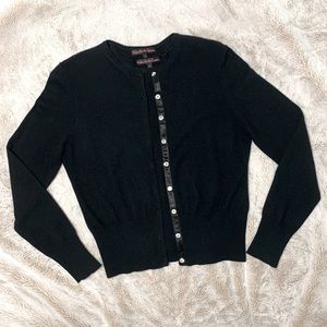 NWOT Black cashmere sweater set